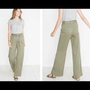 Marine Layer Ivy Pants in Worn Olive NWOT